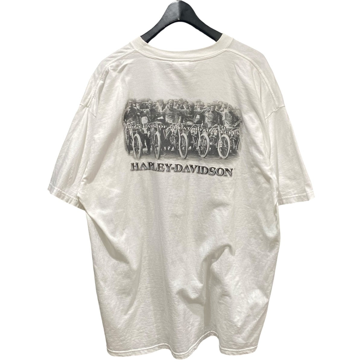 HARLEY-DAVIDSON ロゴワッペン付Tシャツ 古着・中古-2枚目のアイテム画像