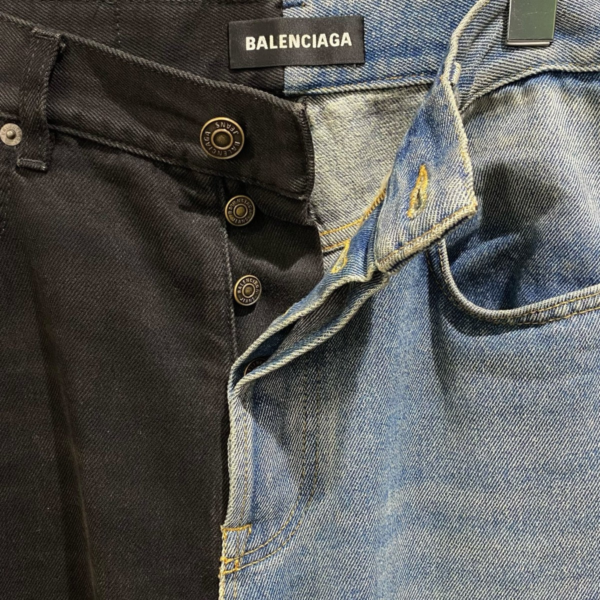 BALENCIAGA デニムパンツ583234 TDW15 古着・中古-3枚目のアイテム画像