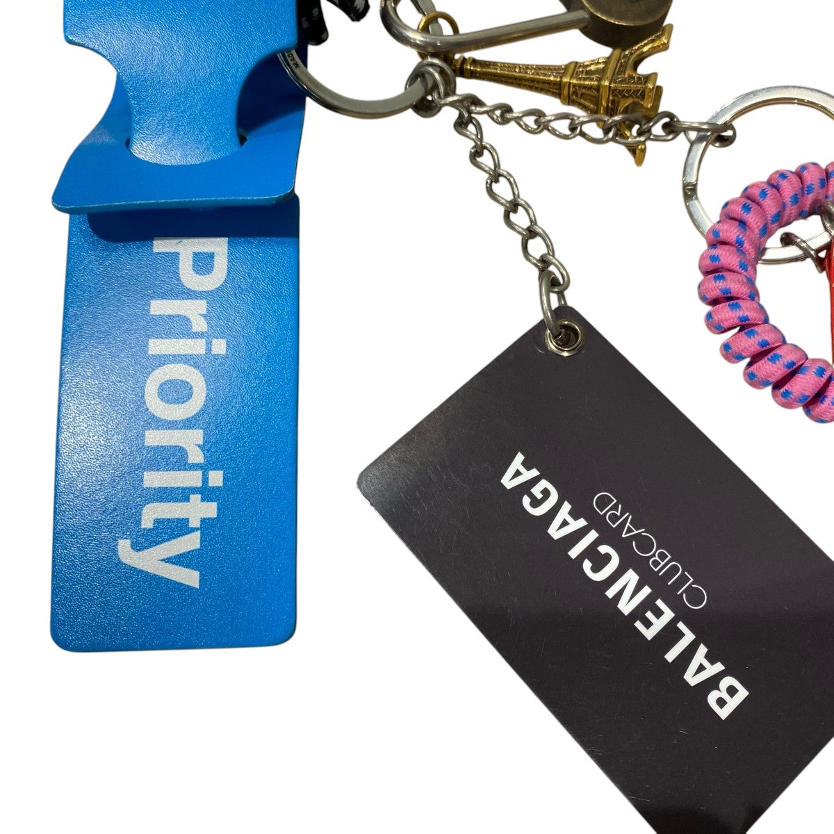 BALENCIAGA 25SSKEY RING SUBWAY CARD MULTI 古着・中古-4枚目のアイテム画像