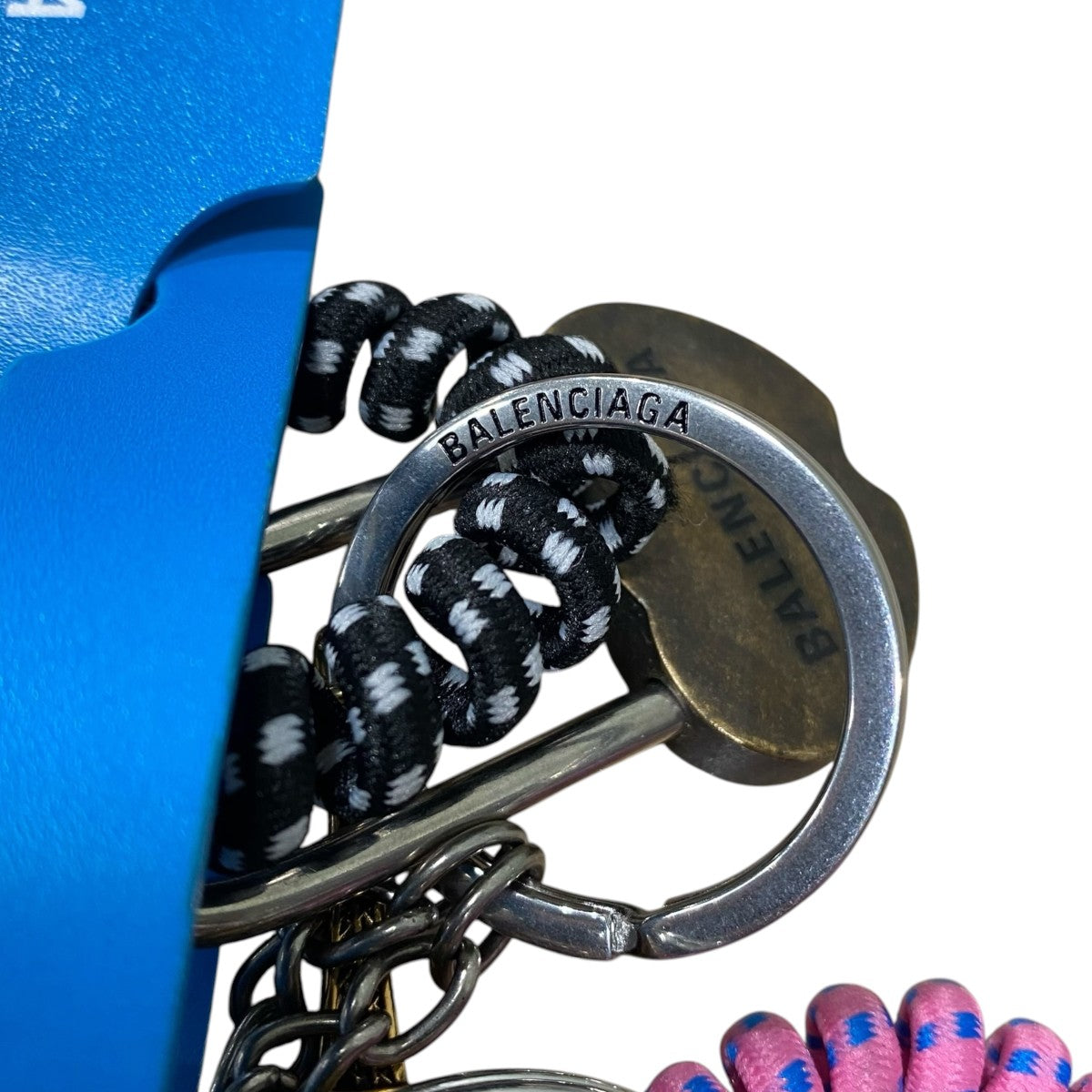 BALENCIAGA 25SSKEY RING SUBWAY CARD MULTI 古着・中古-8枚目のアイテム画像
