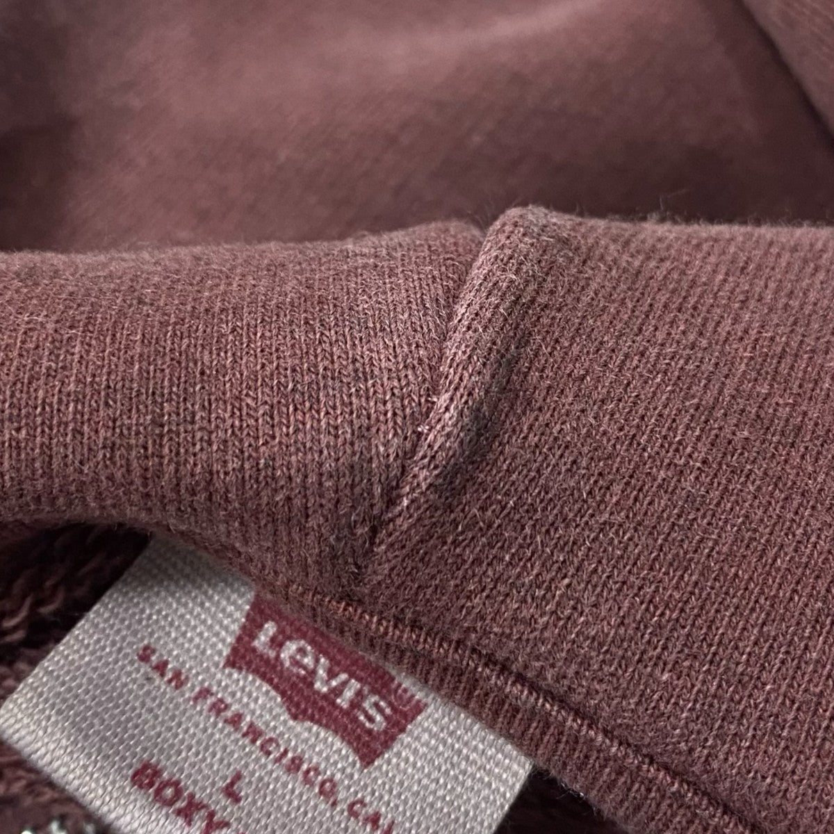 LEVI’S HAYES BOXY ジップパーカーPC9-005PJ-0004 古着・中古-7枚目のアイテム画像
