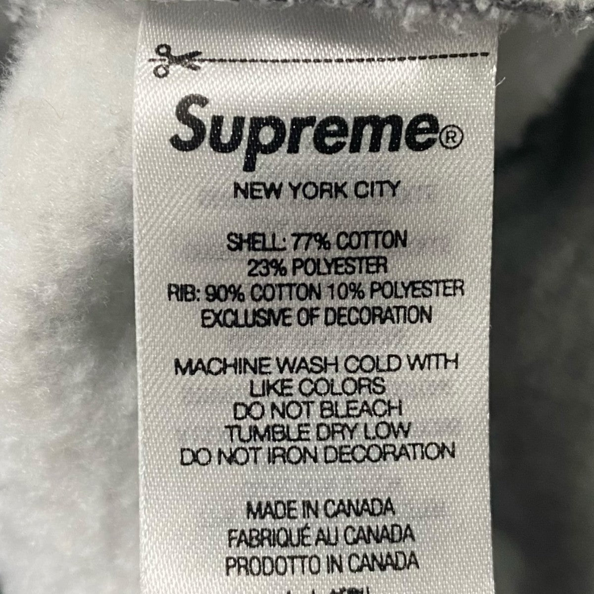 Supreme 22AWBox Logo Crewneck 古着・中古-5枚目のアイテム画像