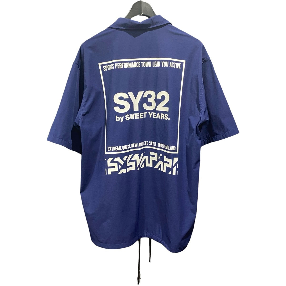 SY32 by SWEET YEARS OPEN COLLAR SHIRTS11450 古着・中古-2枚目のアイテム画像