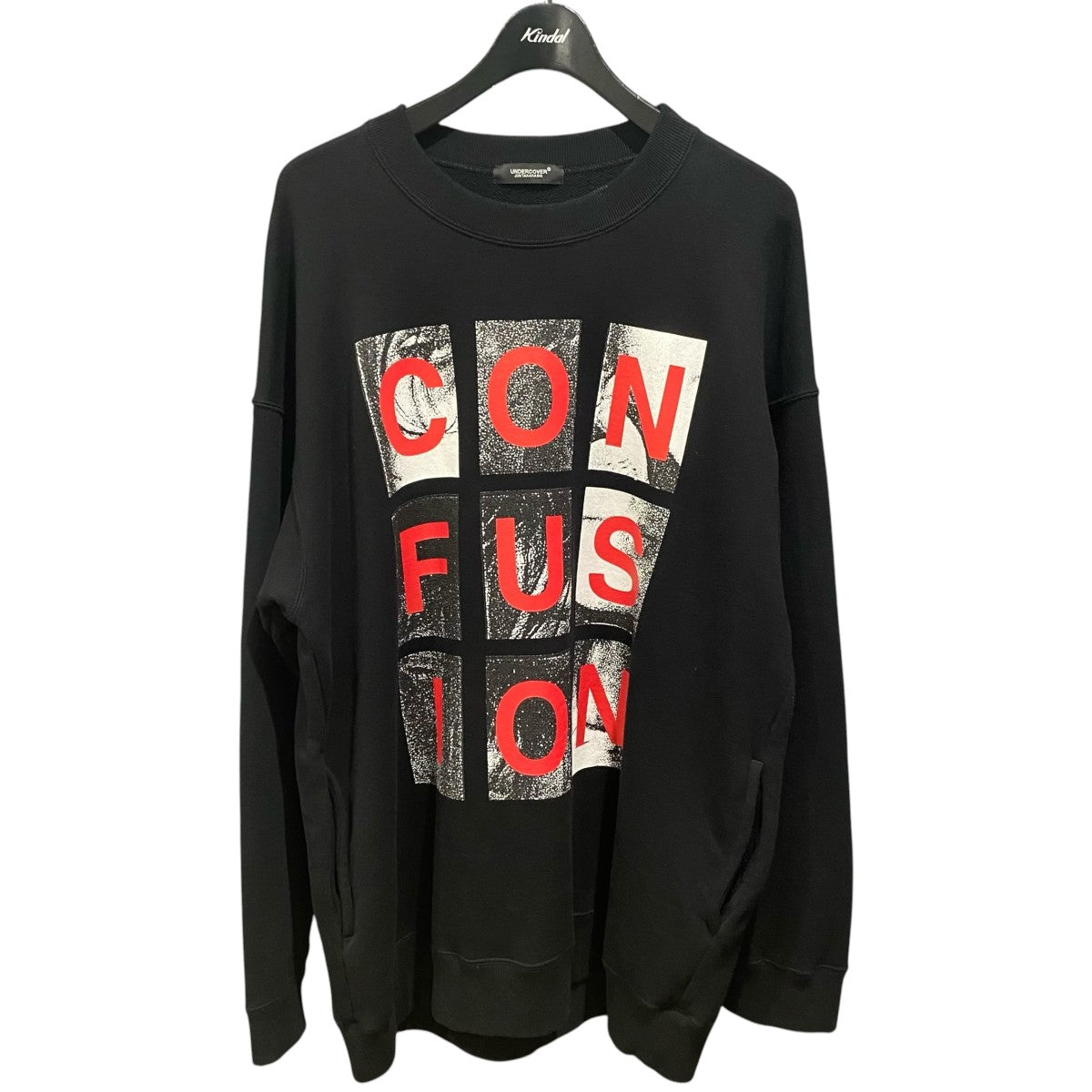 UNDERCOVER 25AWBIG SWEAT CONFUSIONUC2E4894-2 古着・中古-1枚目のアイテム画像