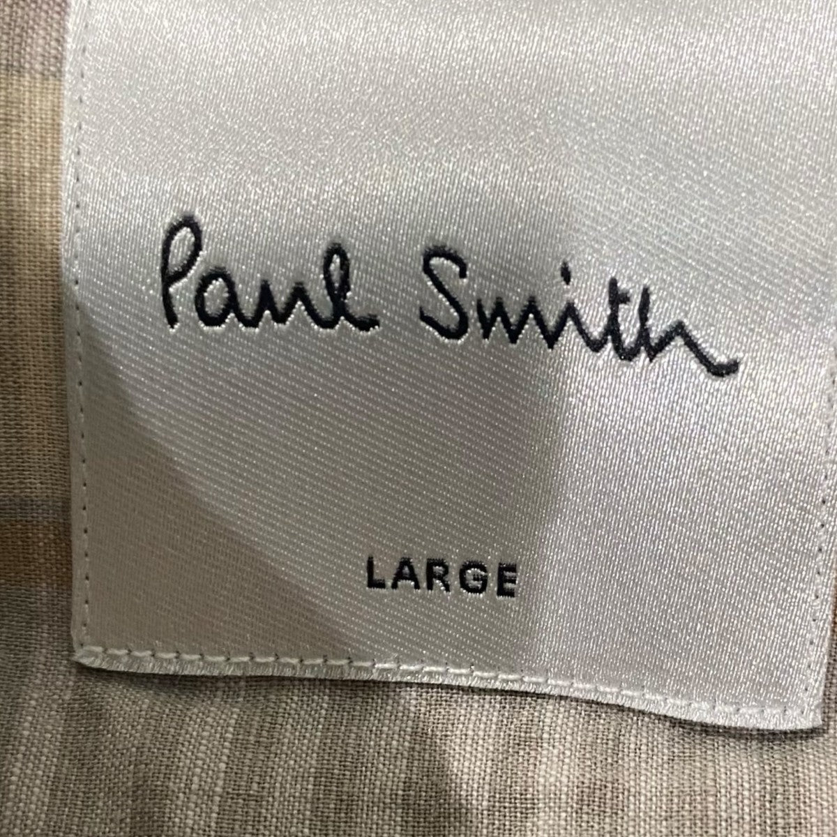 Paul Smith チェック＆セルビッチストライプシャツ613X 古着・中古-5枚目のアイテム画像