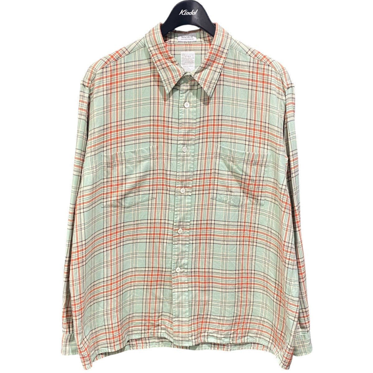 WASEW 23SSCheck One Shirt 古着・中古-1枚目のアイテム画像