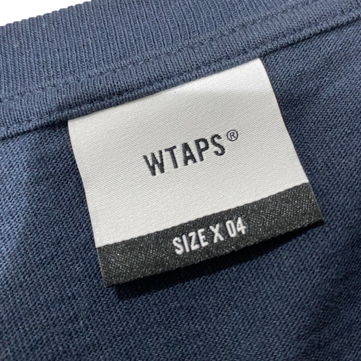 WTAPS(ダブルタップス) ロゴプリントTシャツWHIP SS WHIP SS ネイビー