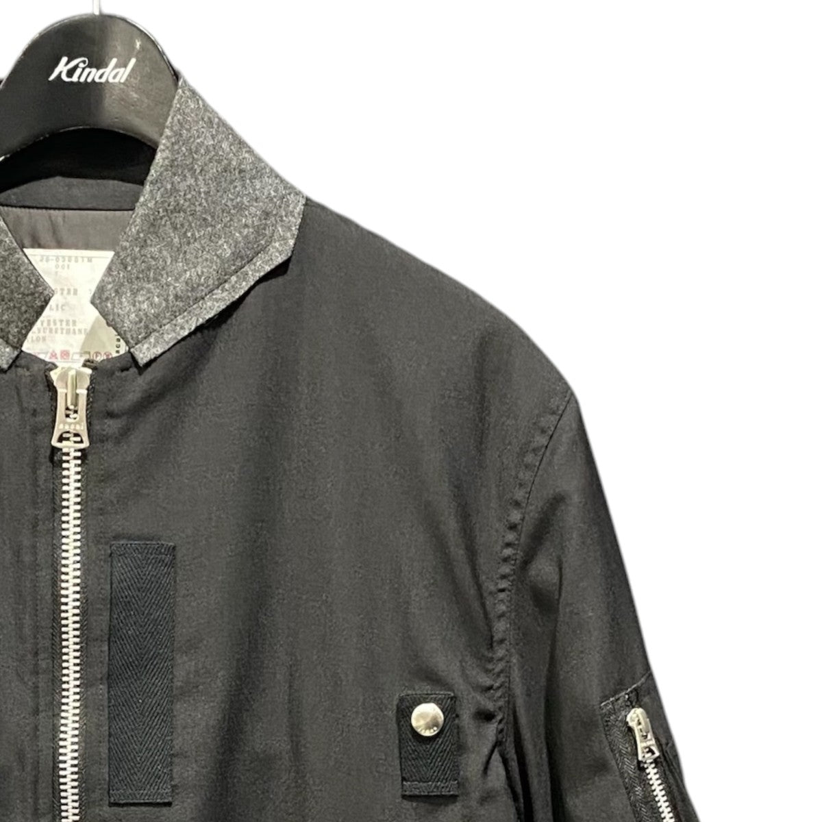 sacai Suiting Blouson25-03881M 古着・中古-3枚目のアイテム画像