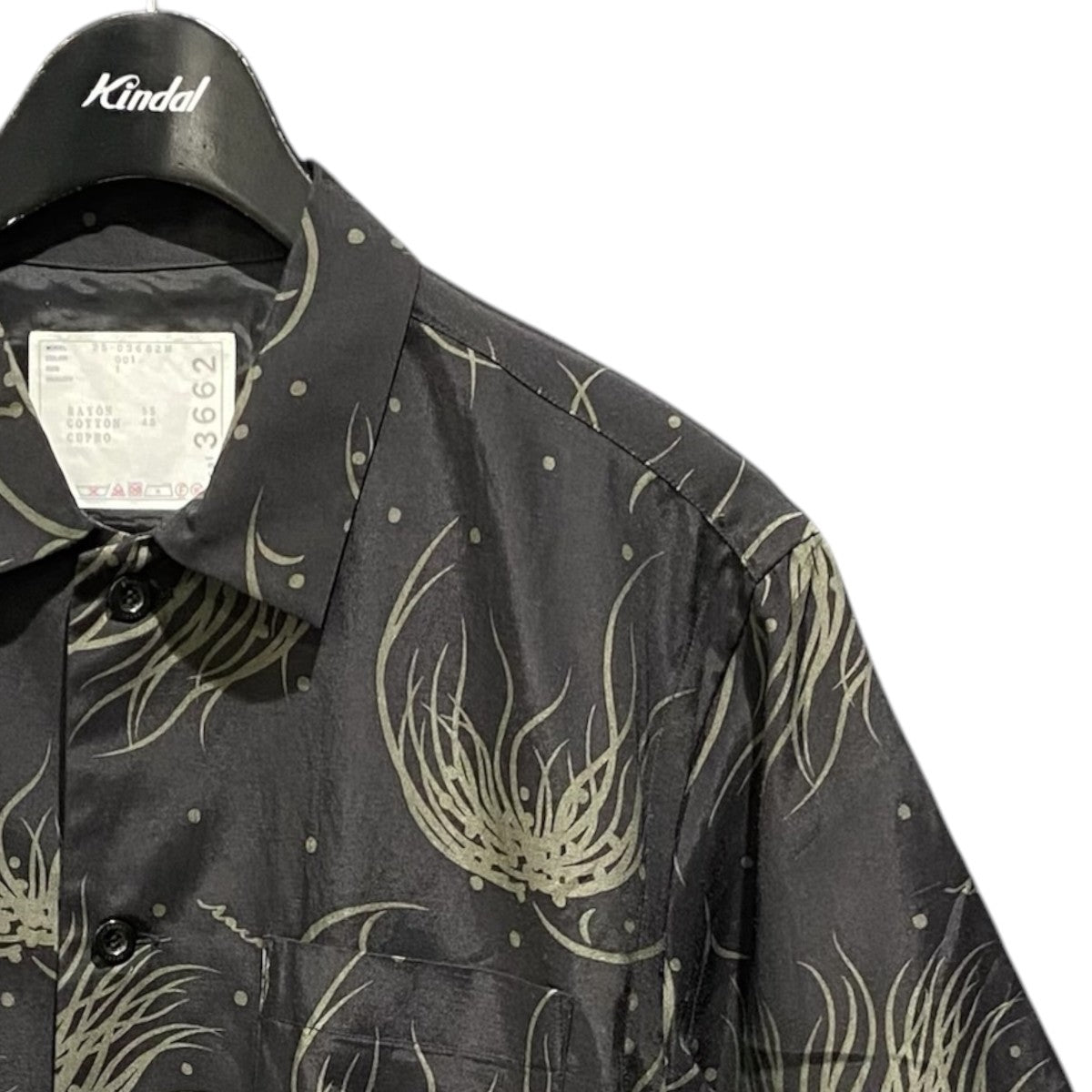 sacai Dot Flower Print25-03662M 古着・中古-3枚目のアイテム画像