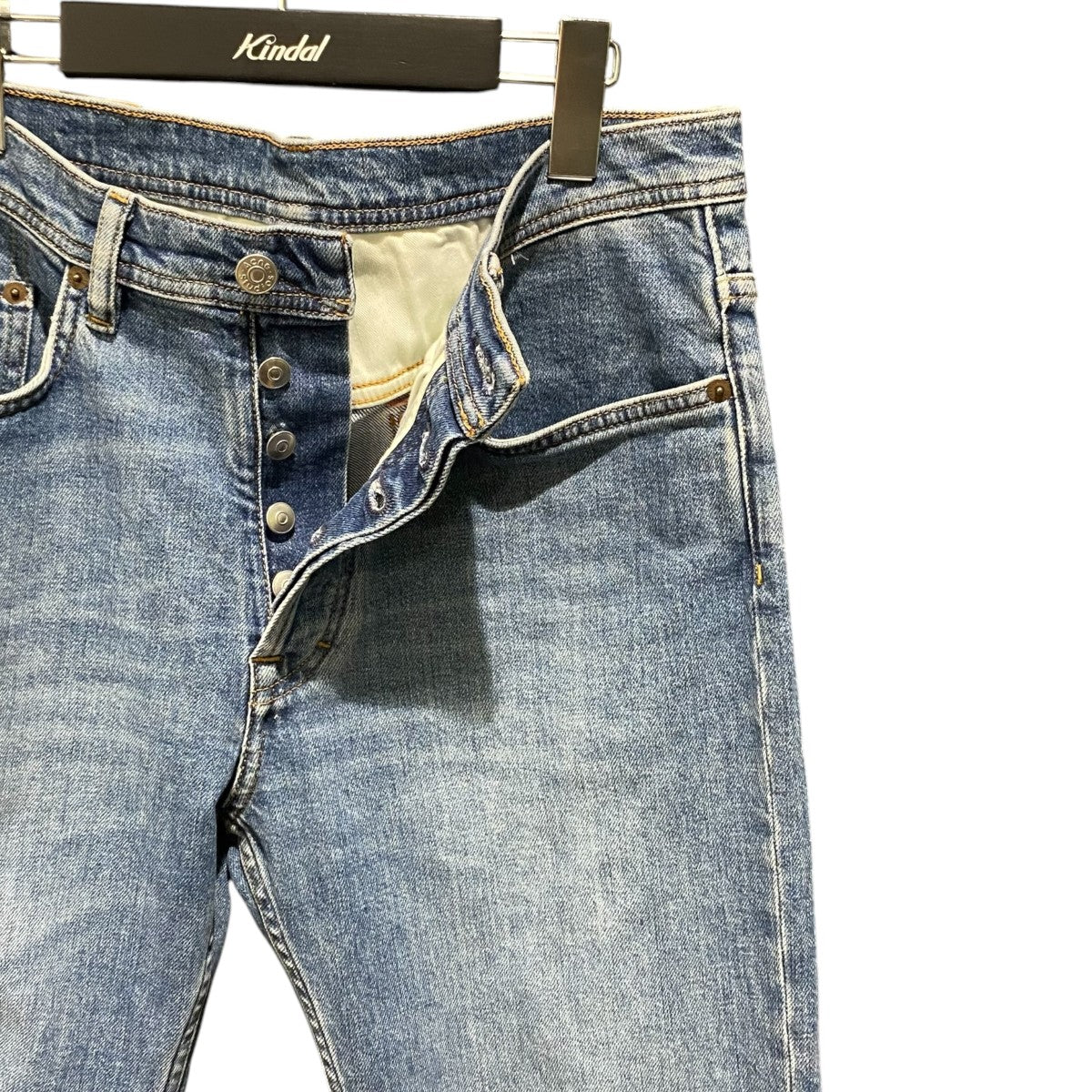 ACNE STUDIOS RIVER MID BLUE デニムパンツB00174- 古着・中古-3枚目のアイテム画像