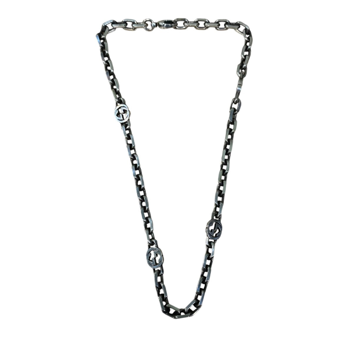 GUCCI インターロッキング ネックレス 古着・中古-2枚目のアイテム画像