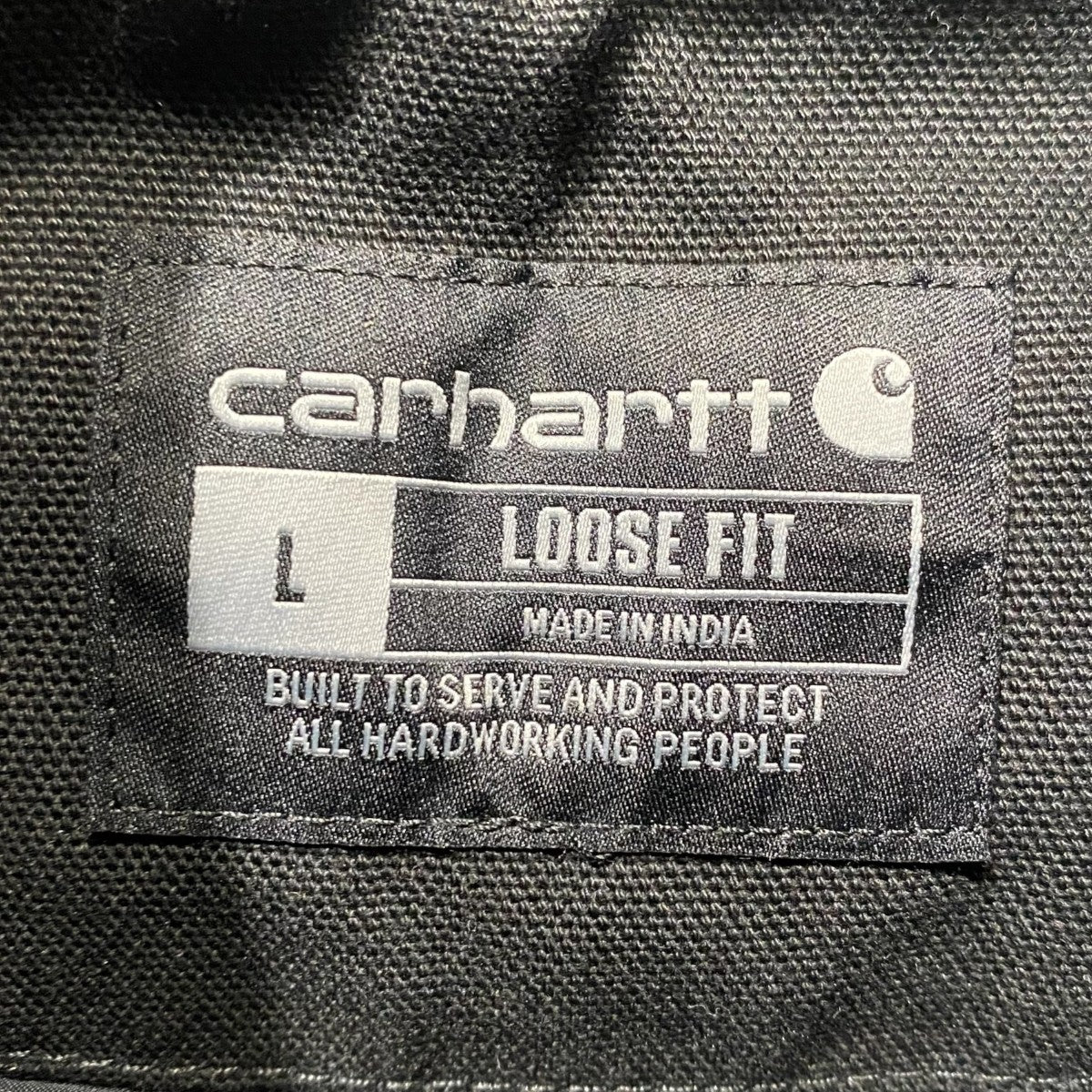 CarHartt LOOSE FIT WASHED DUCK INSULATED ACTIVE JACKETJ130-M 古着・中古-6枚目のアイテム画像