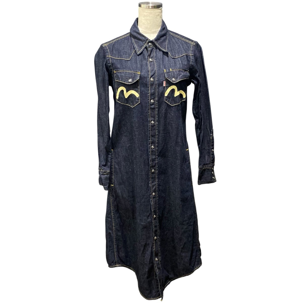 EVISU デニムワンピース 古着・中古-1枚目のアイテム画像