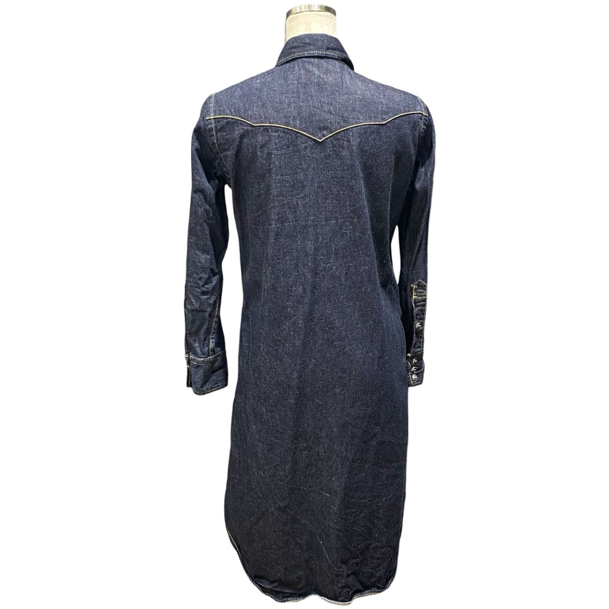 EVISU デニムワンピース 古着・中古-2枚目のアイテム画像