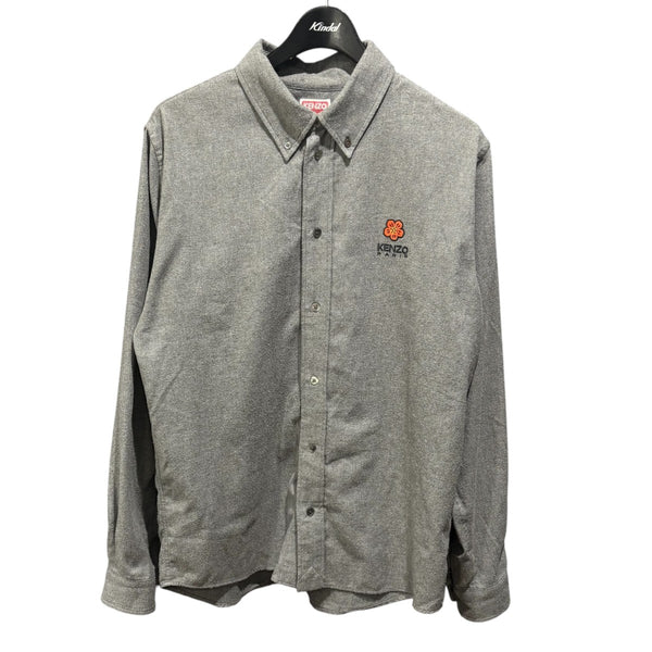 KENZO Boke Flowerシーズナルロゴ Tシャツ グレー XLサイズ KENZO(ケンゾー) Boke Flower ShirtFD65CH4109DU FD65CH4109DU グレー