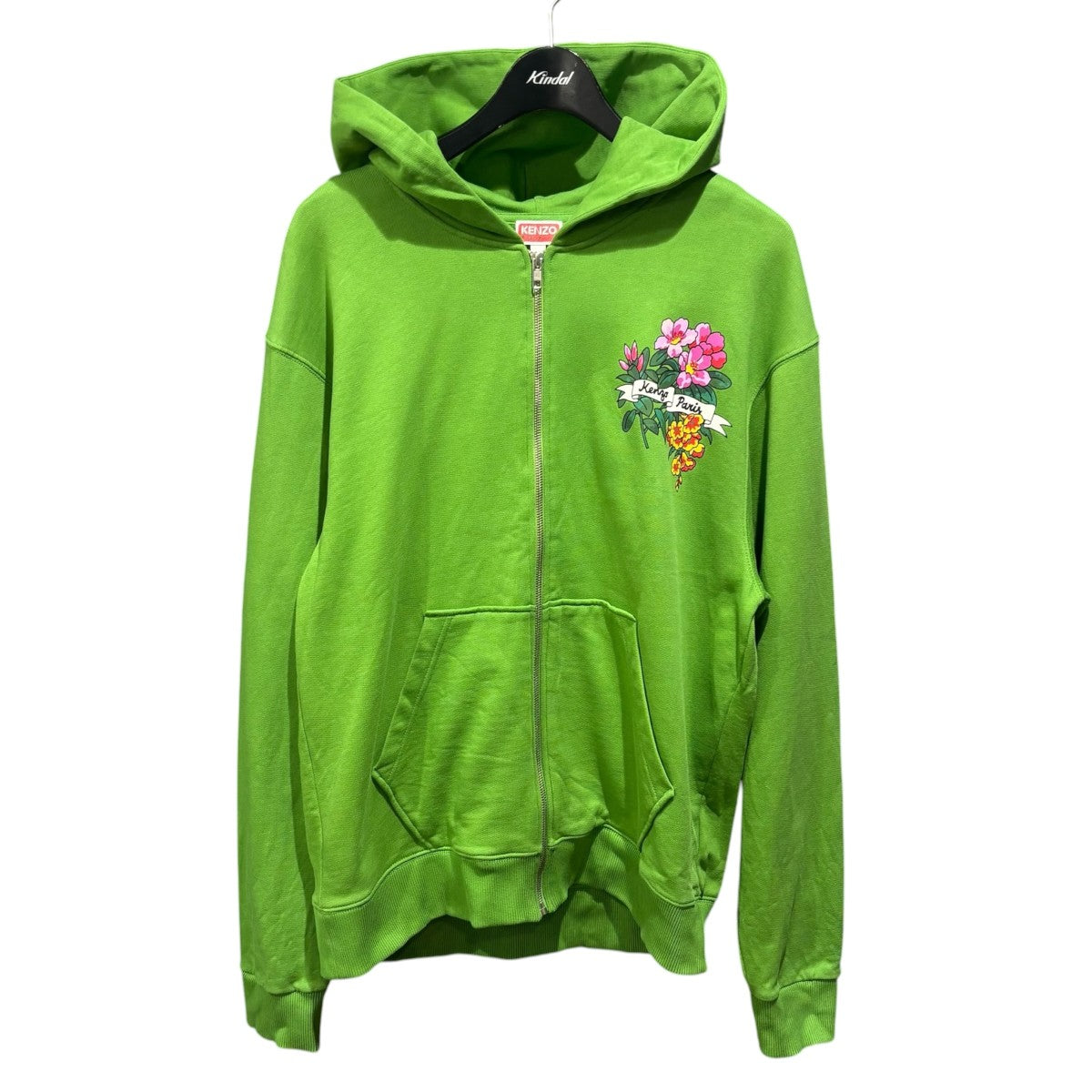 Aloha Flower Tattoo zip-up sweatshirtFD55SW5034MF
