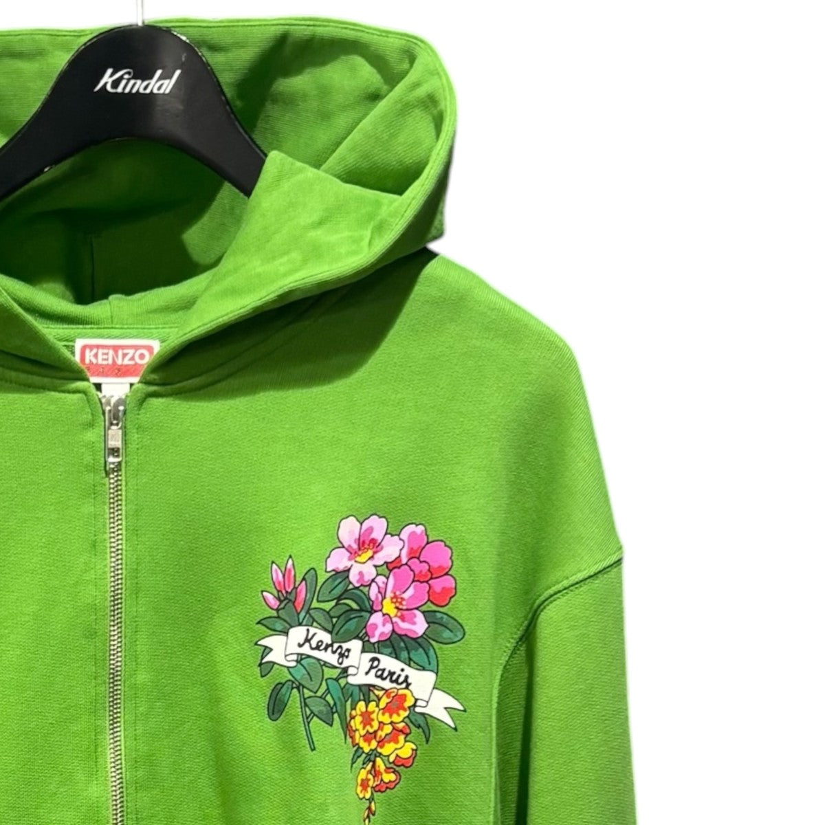 Aloha Flower Tattoo zip-up sweatshirtFD55SW5034MF
