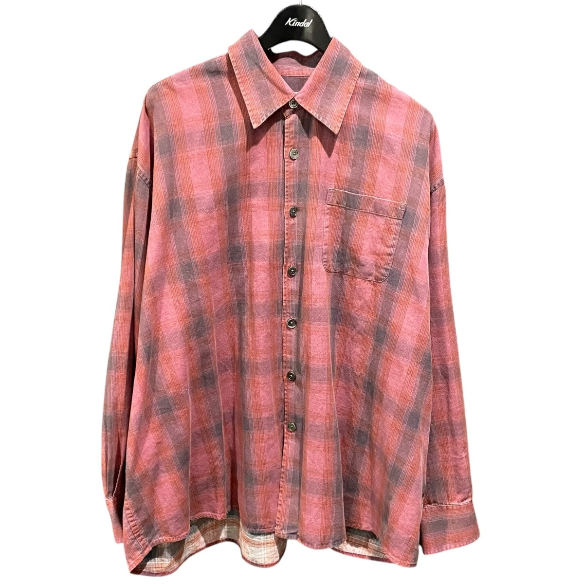 BORROWED SHIRT Idaho Flannel CheckM4252BIDC