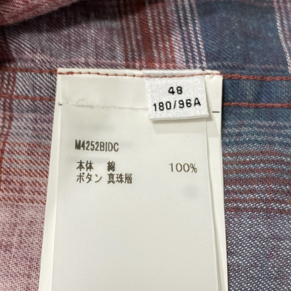 BORROWED SHIRT Idaho Flannel CheckM4252BIDC