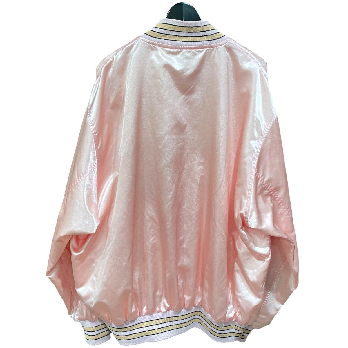 SATIN VARSITY JACKET