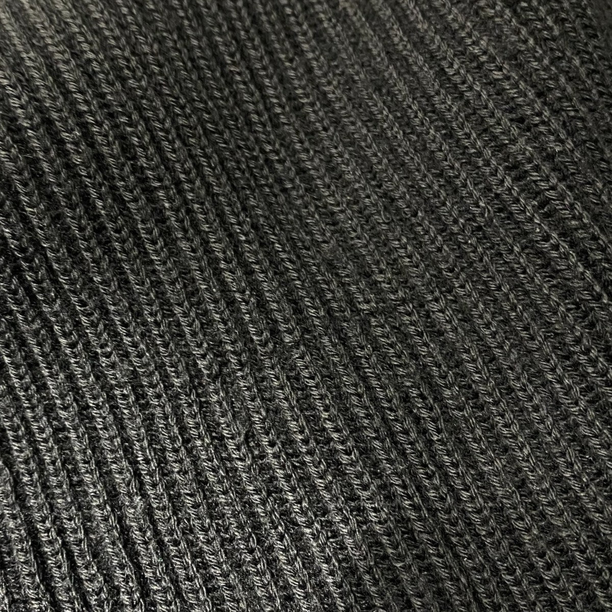 SOLID WOOL RIB POLO ZIP UP CARDIGANBN-25FM-044