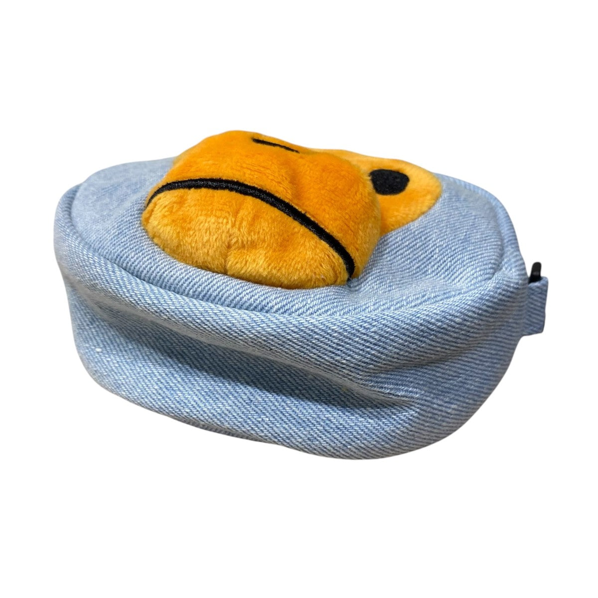 A BATHING APE(アベイシングエイプ) baby milo face denim cross bag