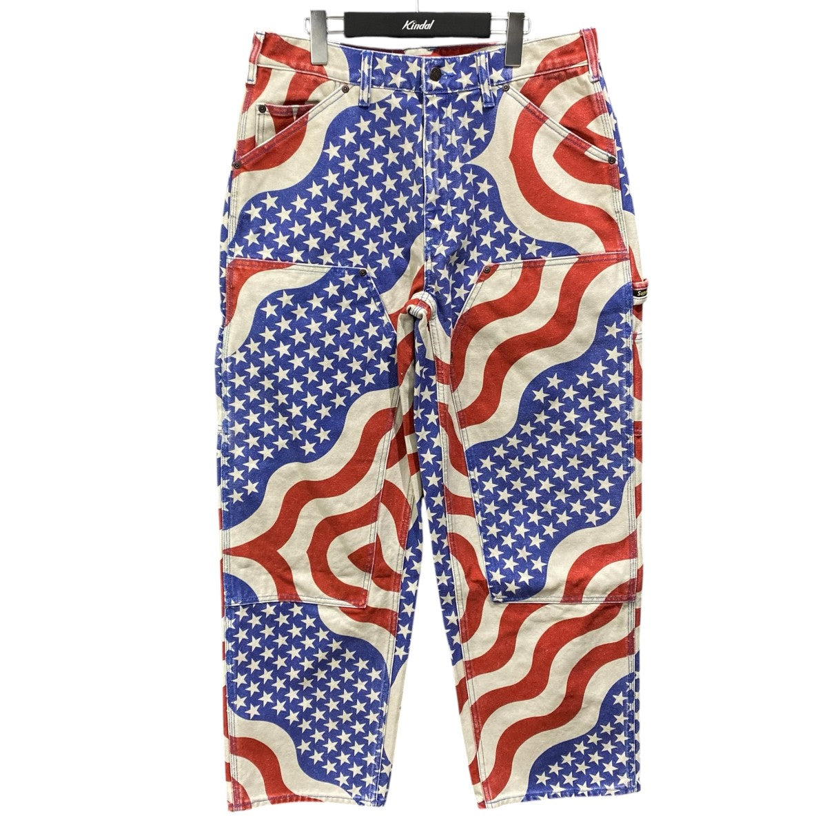 26SSFlag Double Knee Painterデニムパンツ