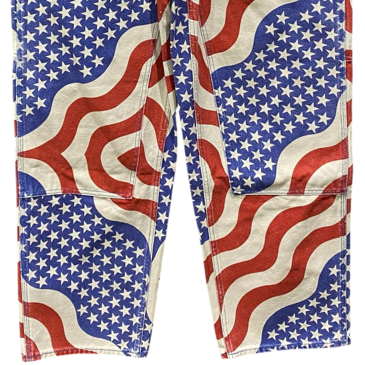 26SSFlag Double Knee Painterデニムパンツ