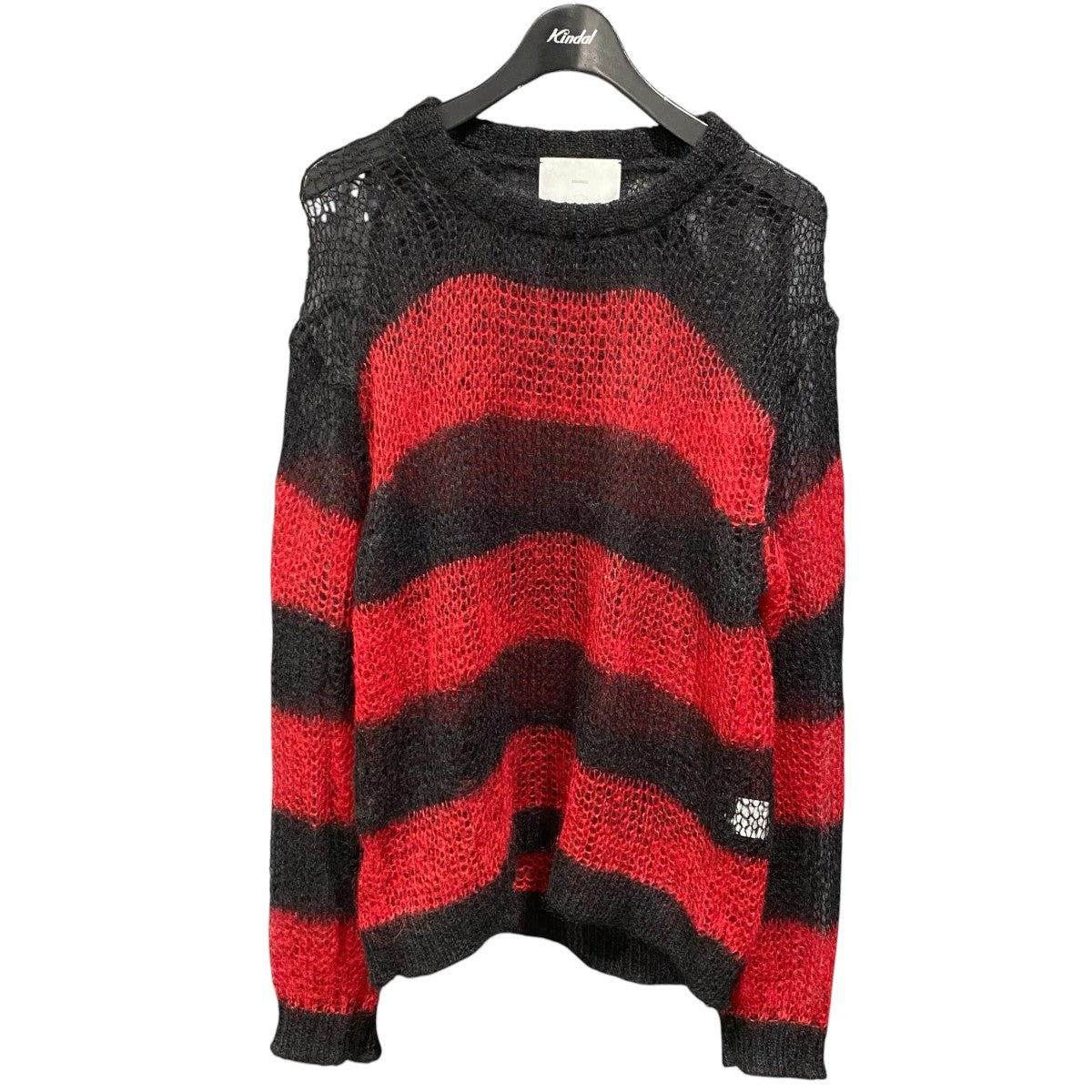 MOHAIR LOOSE STRIPE KNIT21AWKN04