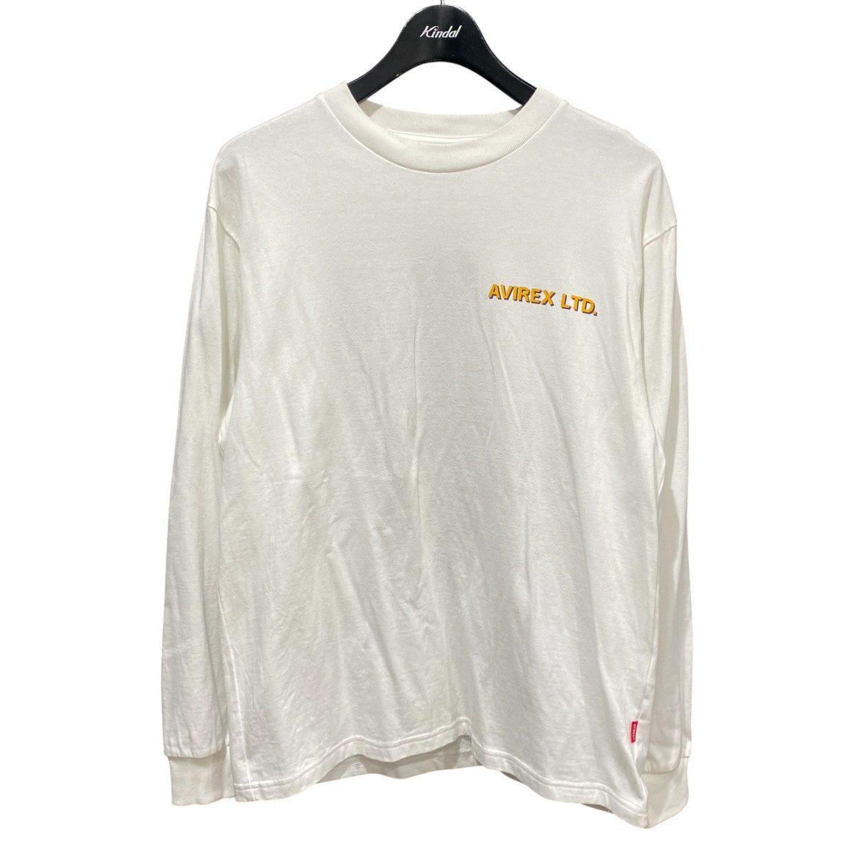 AVIREX ピンナップガール長袖Tシャツ6123437 古着・中古-1枚目のアイテム画像