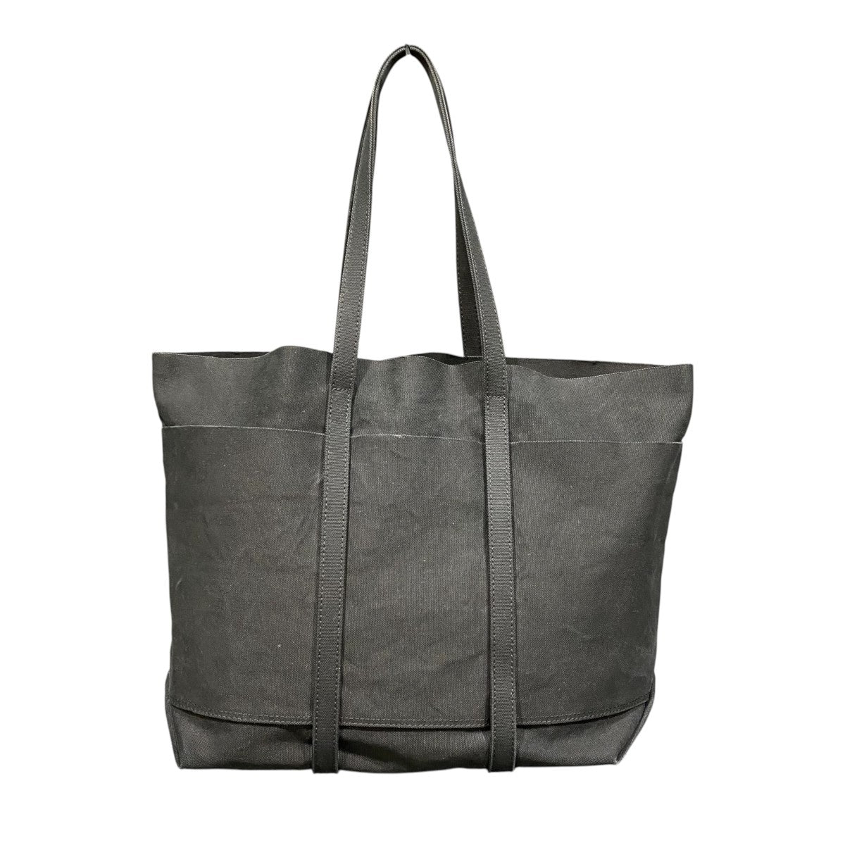 AMIACALVA Washed Canvas 6Pockets Tote 古着・中古-1枚目のアイテム画像