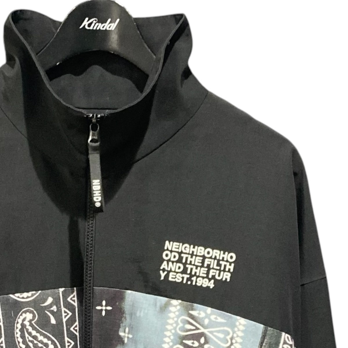 ジップアップジャケットCHOPPED TRACK JACKET212AQNH-JKM03