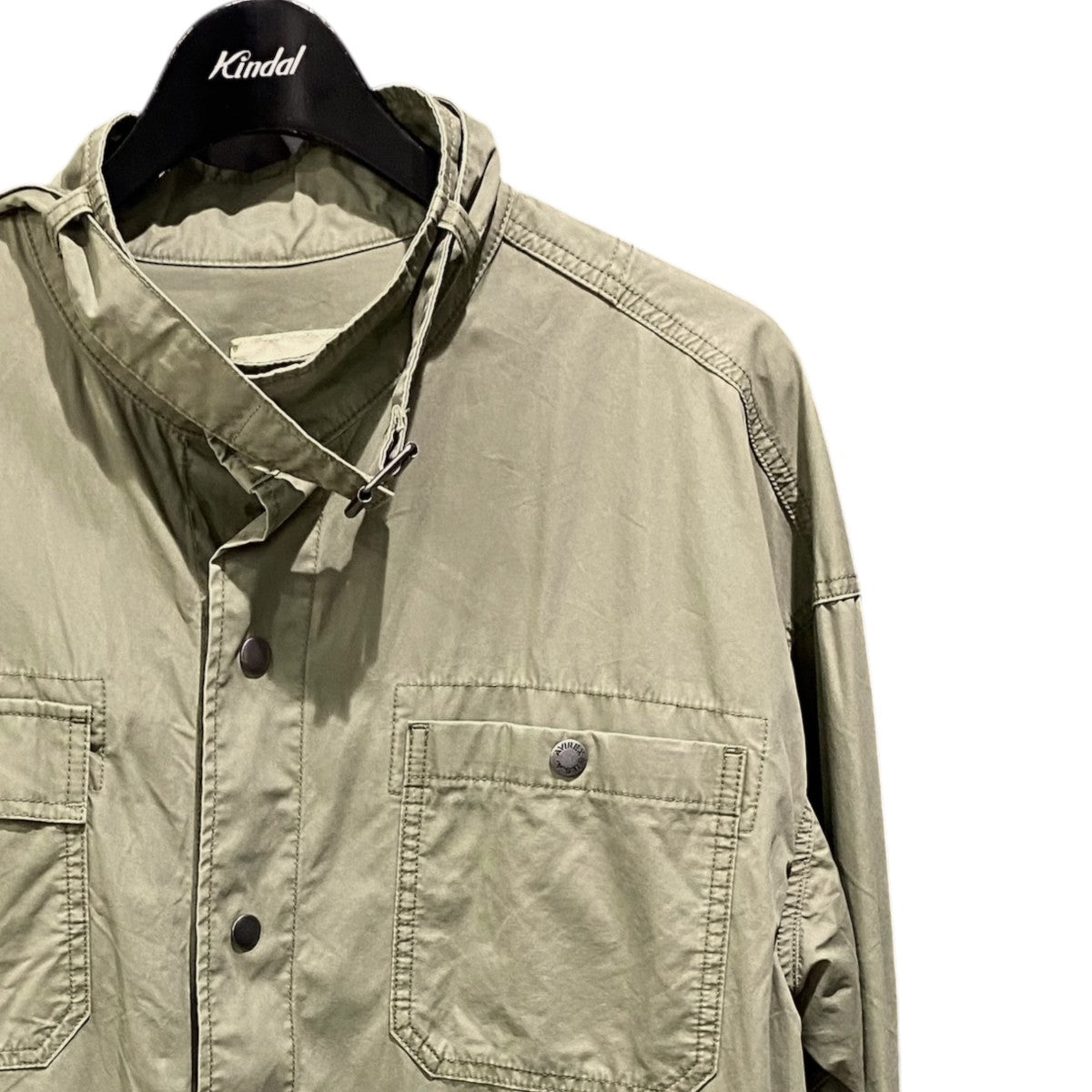 BELT COLLAR DYEING FABRIC JACKET783-4152602