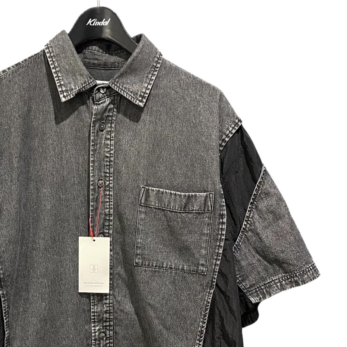 Denim Prime-Over Layering Short Sleeve Shirt11251211212 8oz