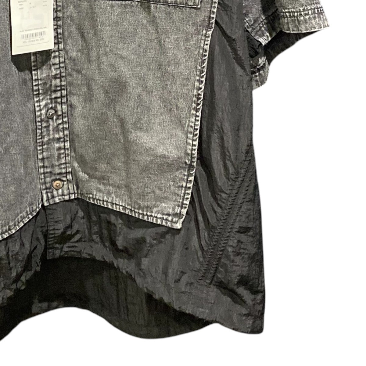 Denim Prime-Over Layering Short Sleeve Shirt11251211212 8oz