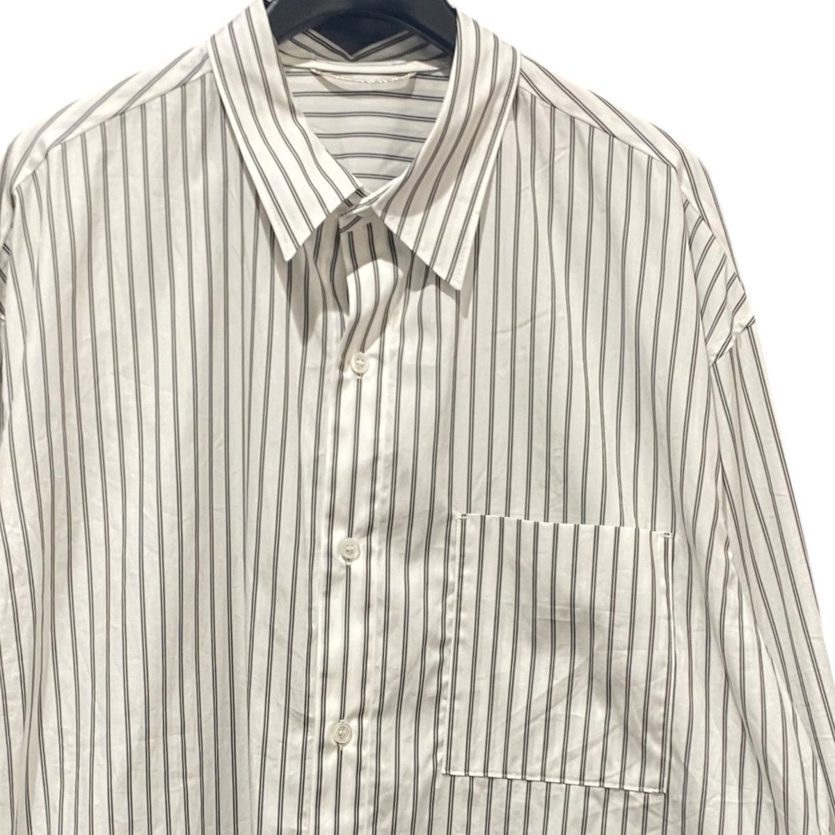 Clear broad Shirtsストライプシャツ115200224
