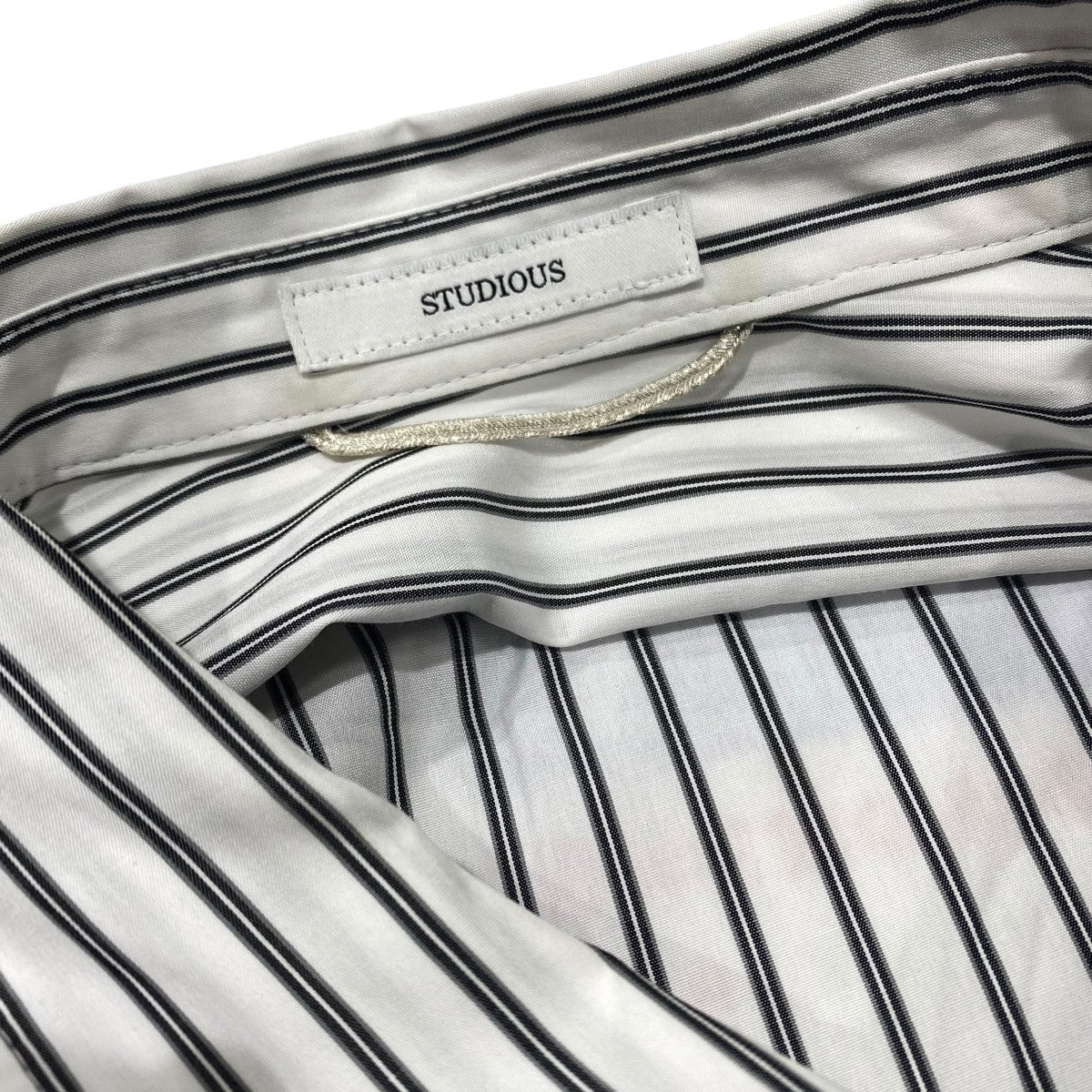 Clear broad Shirtsストライプシャツ115200224