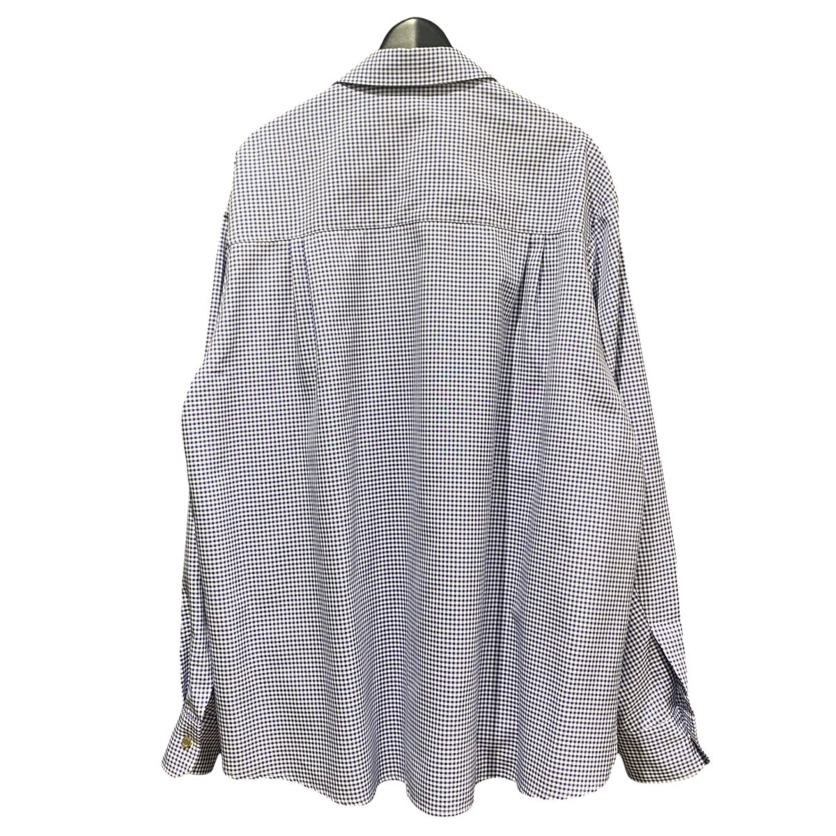 Gingham Check Bow Tie Shirtチェック柄シャツ25-AW-001CK