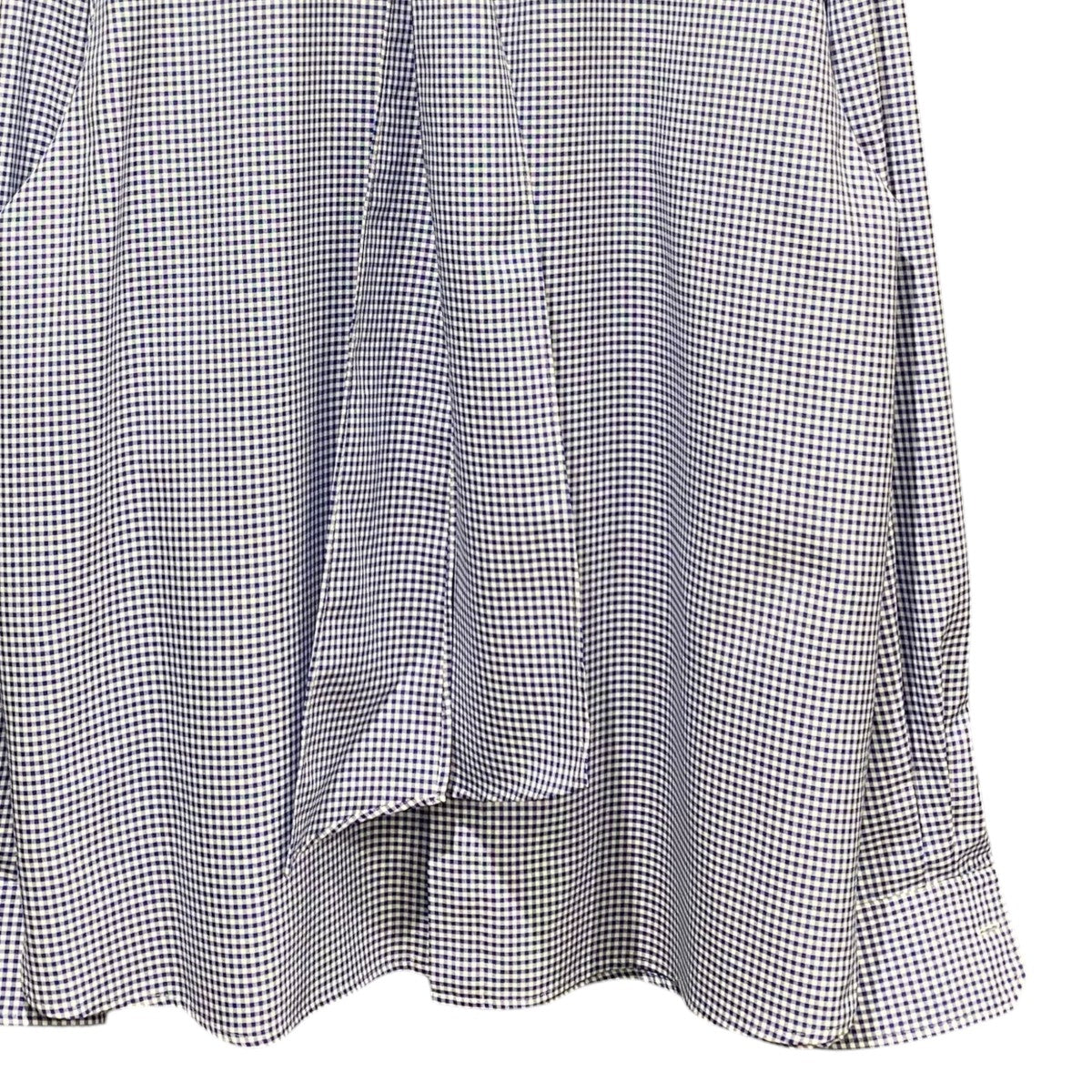 Gingham Check Bow Tie Shirtチェック柄シャツ25-AW-001CK