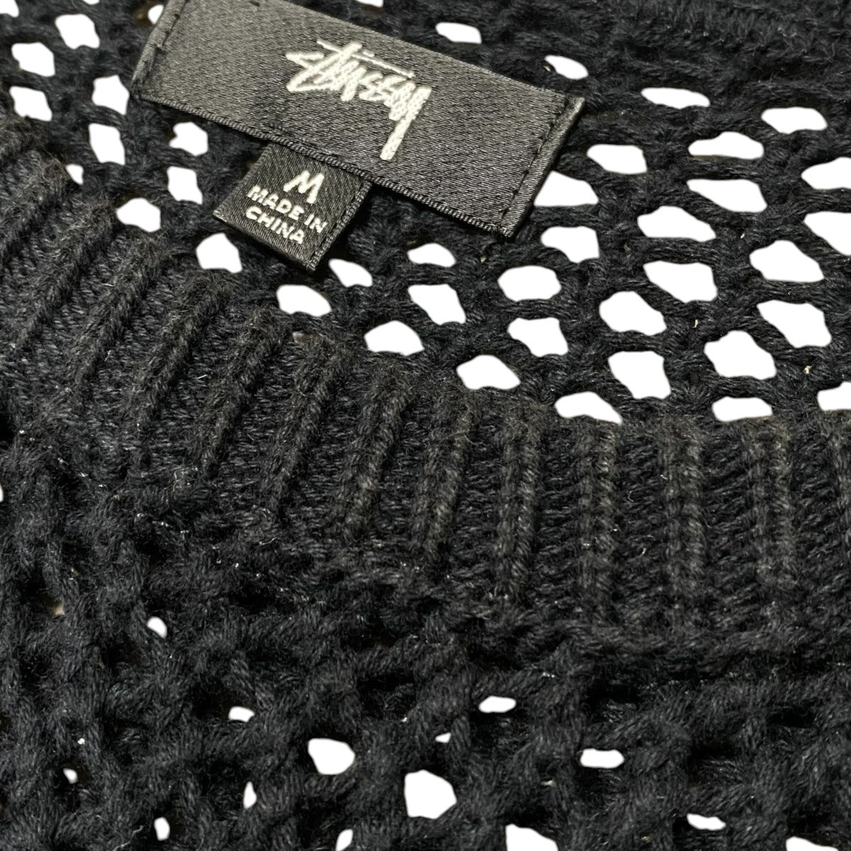 OVER DYED MESH CREW KNIT TEE1140297
