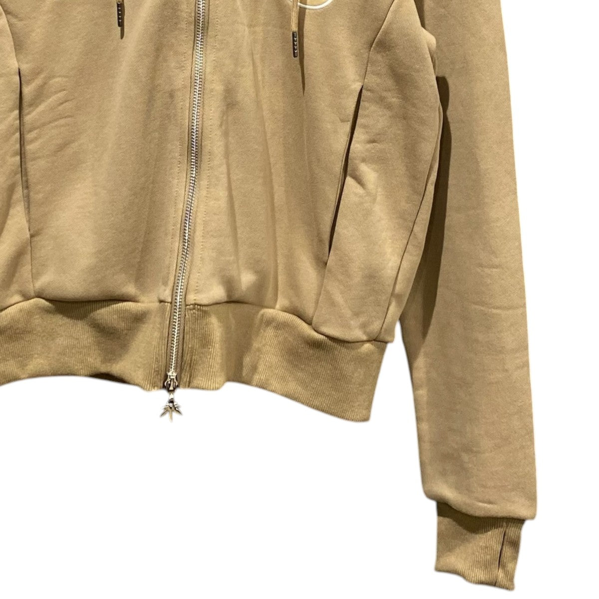 8CUBE ZIP FUR HOODIE