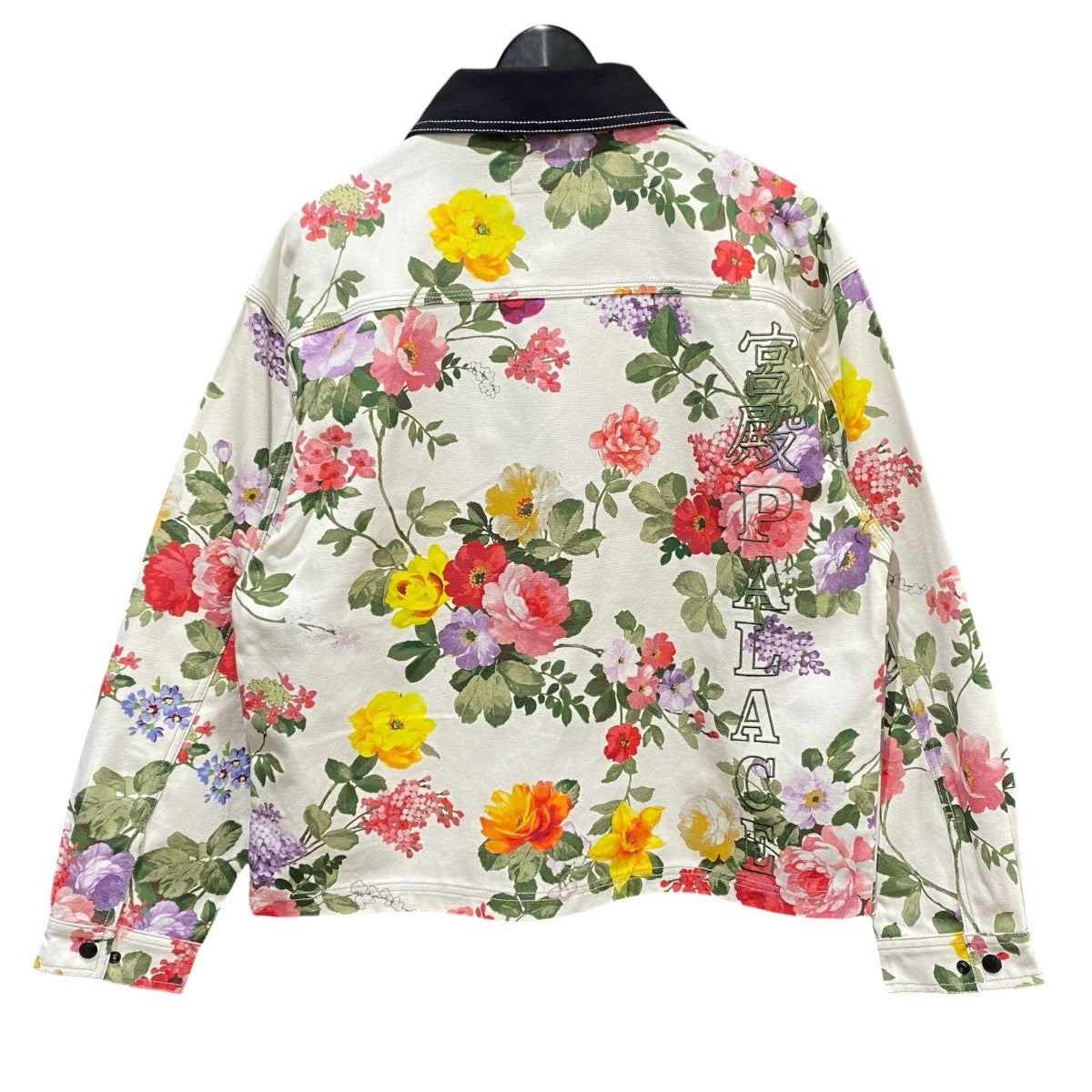WORKER JACKET FLOWERS
