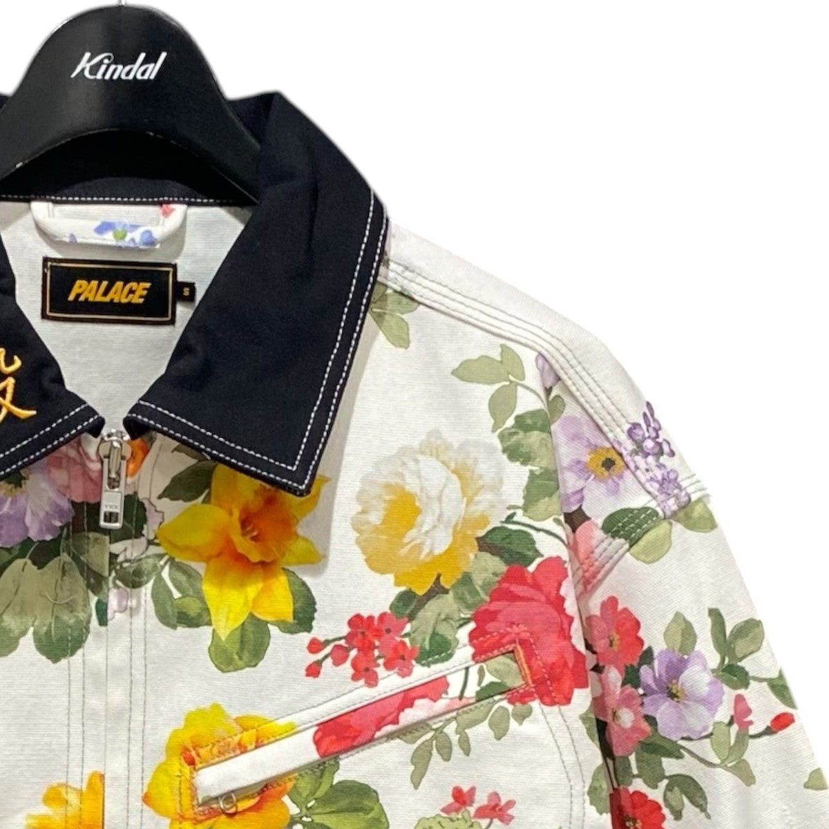 WORKER JACKET FLOWERS