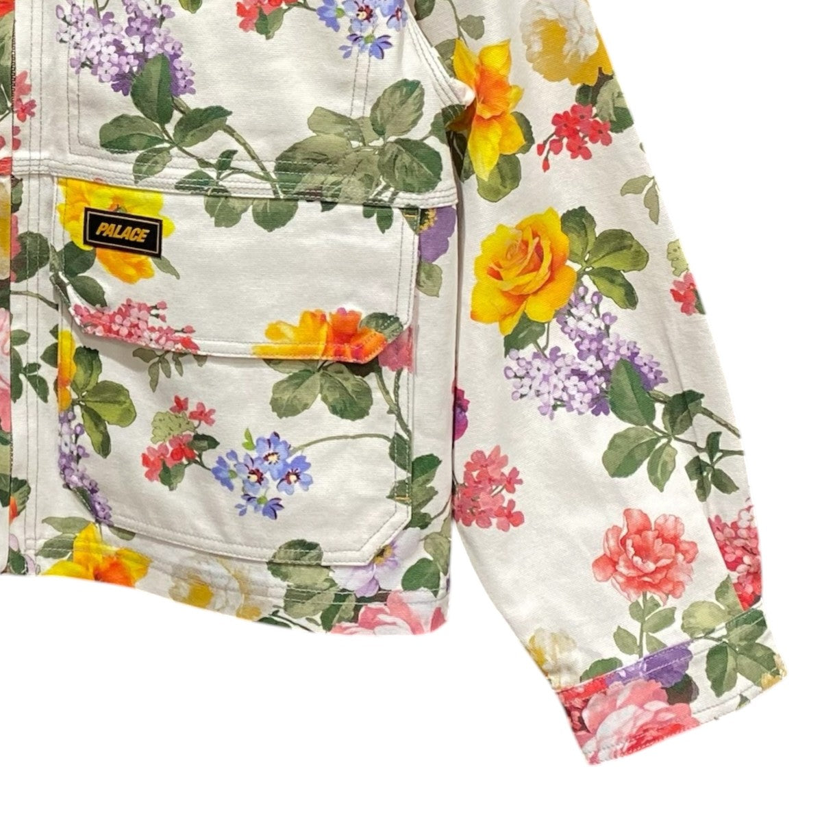 WORKER JACKET FLOWERS