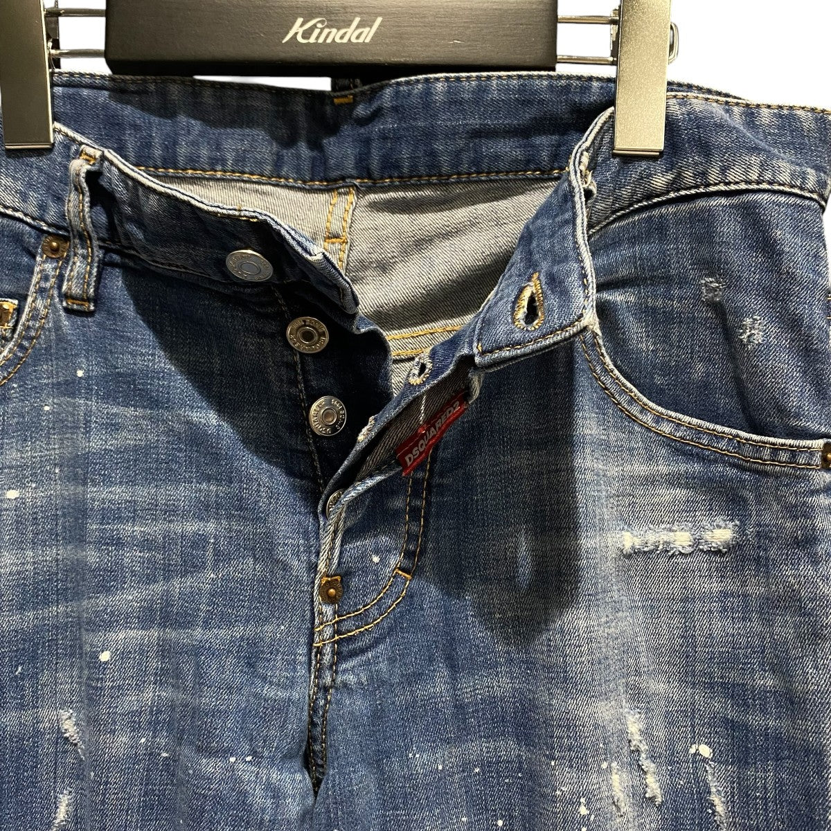 DSQUARED2 ダメージ加工デニムパンツS74LB0673 古着・中古-5枚目のアイテム画像