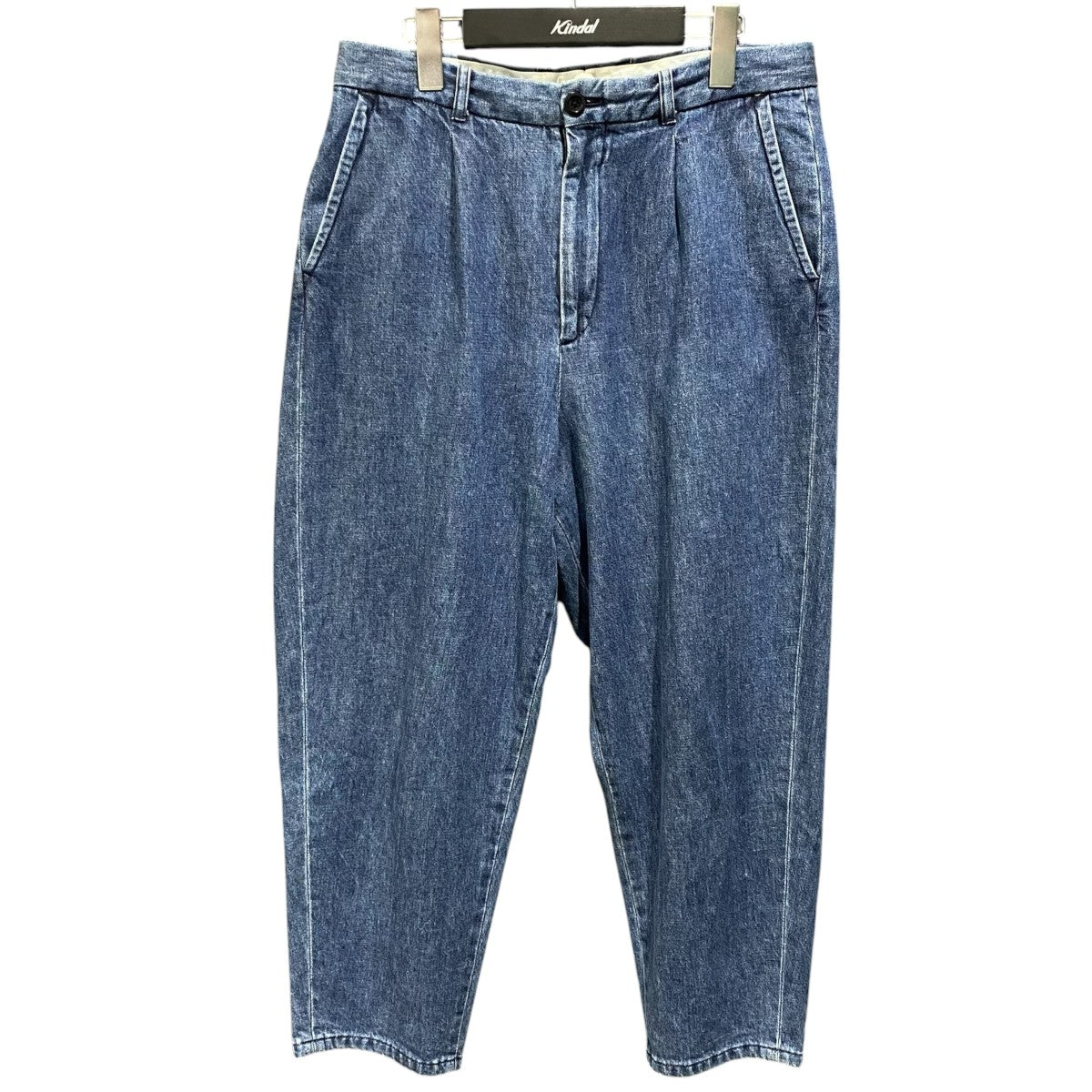 10oz DENIM SUPER BAGGY TAPERED ANKLE PANTS8114-219-0399