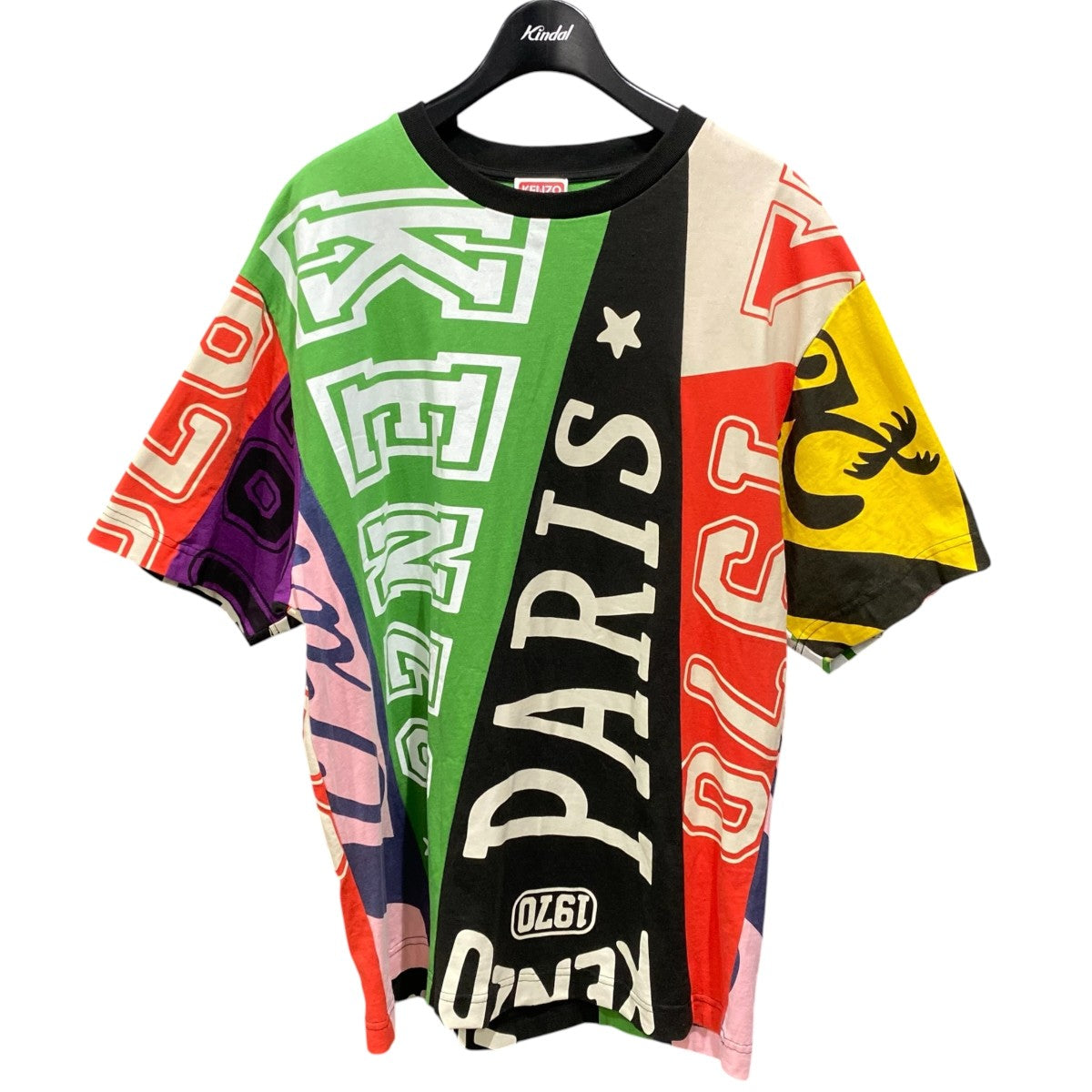 Nautical Kenzo Flags Oversized TeeFD55TS4494SY