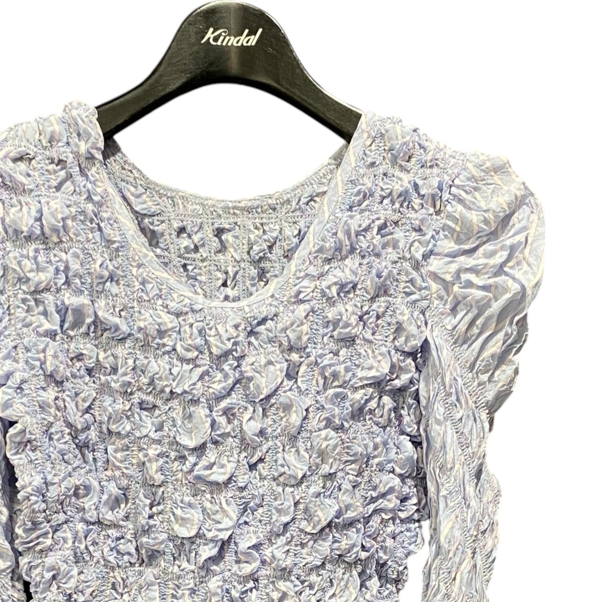 Shirring Puff Sleeve Tops21241315801