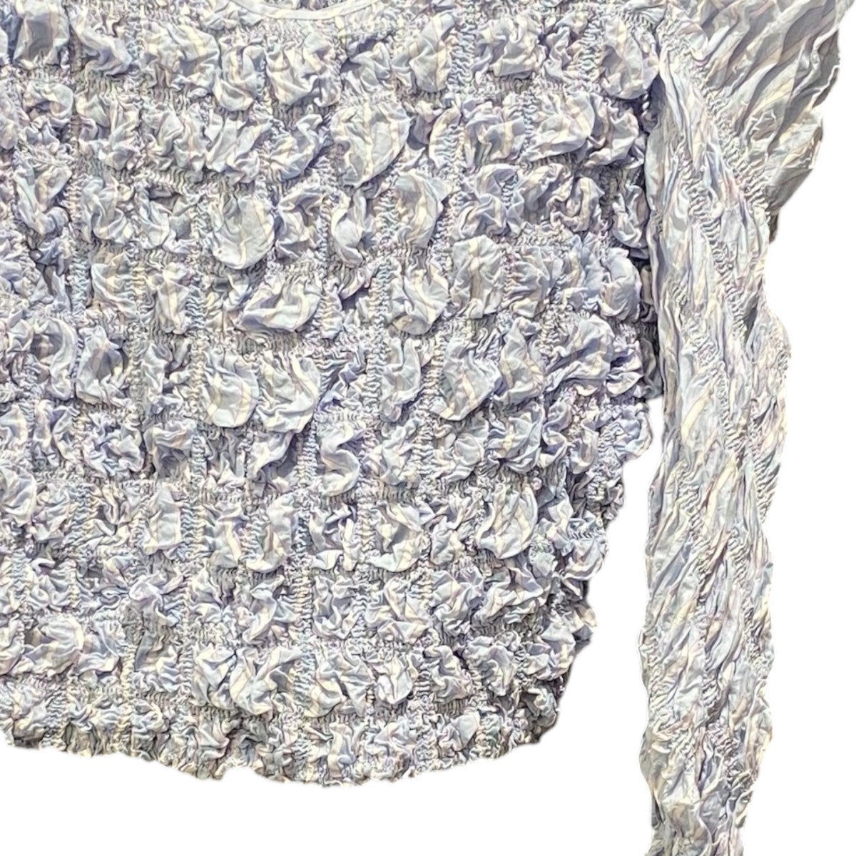 Shirring Puff Sleeve Tops21241315801