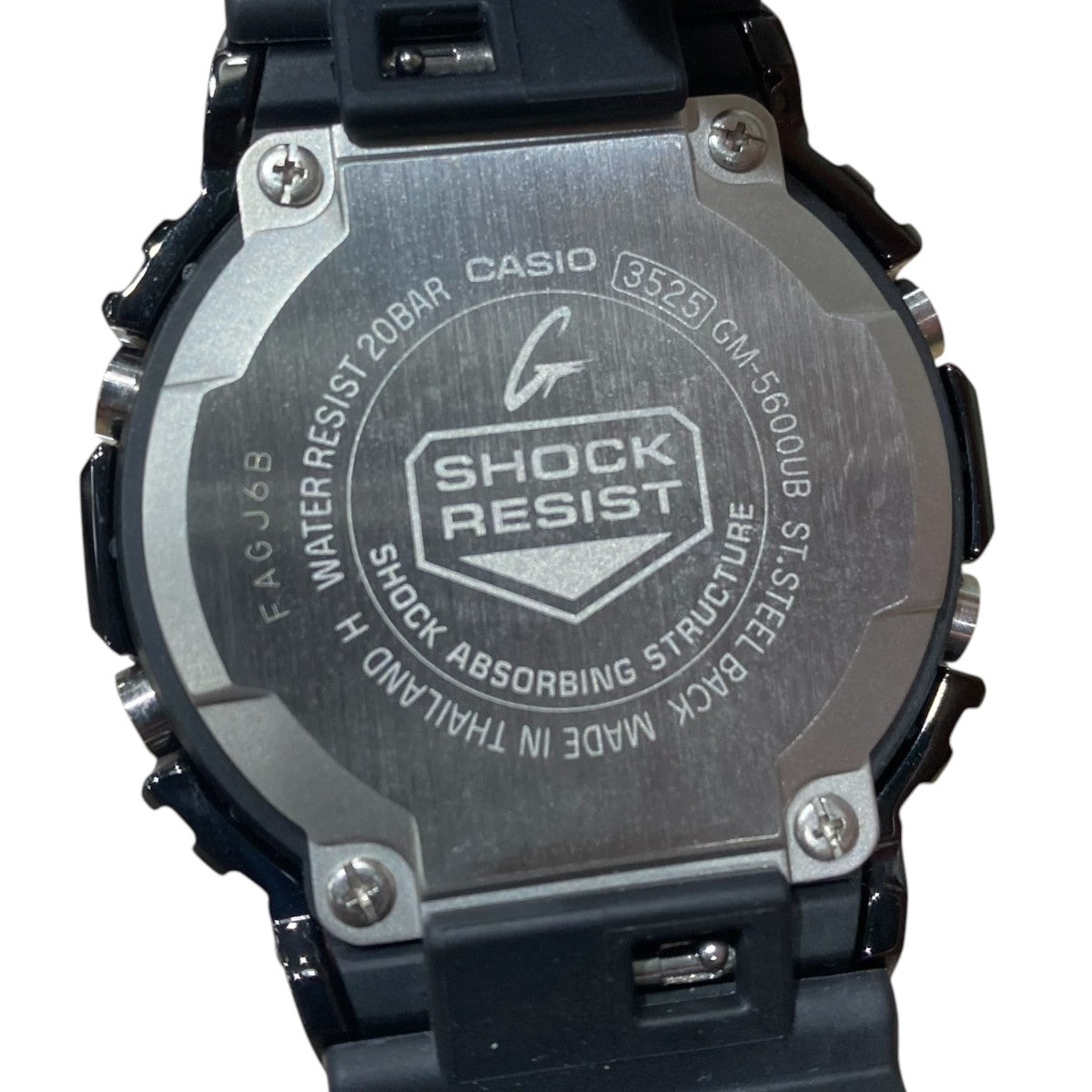 CASIO G-SHOCK デジタル腕時計GM-5600UB-1JF 古着・中古-5枚目のアイテム画像